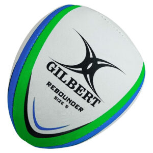 Pelota Rugby Gilbert Rebounder Training Ball Color Verde/azul