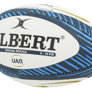 Pelota Gilbert Rugby N5 Uar Pumas Argentina - Auge Color Blanco